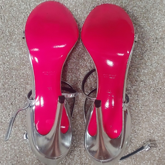 Silver Rebelle high heel sandals - Picture 5 of 9